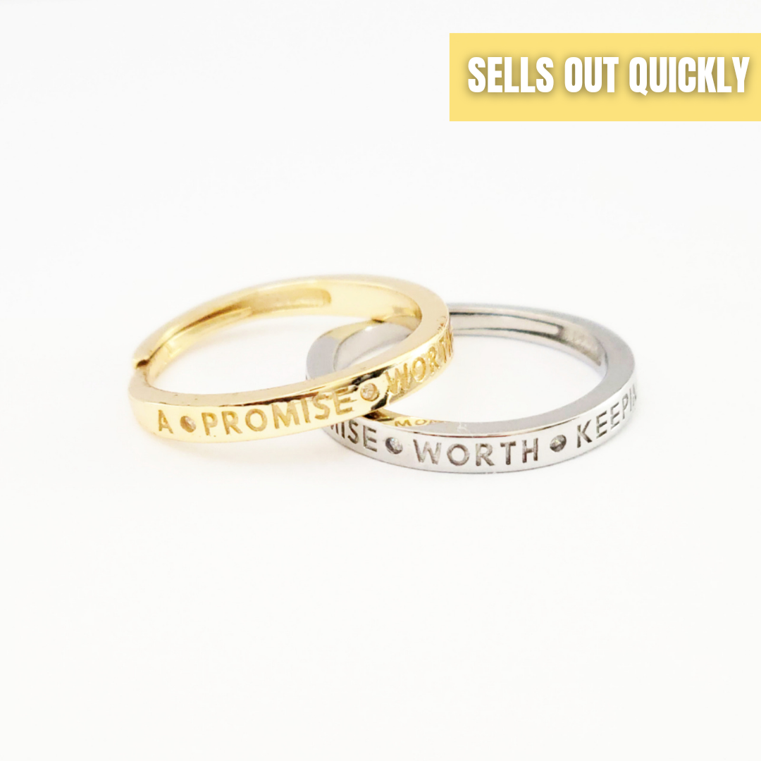 PURITY PROMISE RINGS ASUBTLE REMINDER
