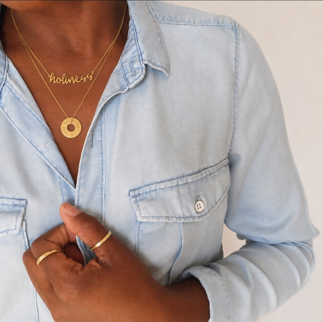 MY BODY IS A TEMPLE NECKLACE