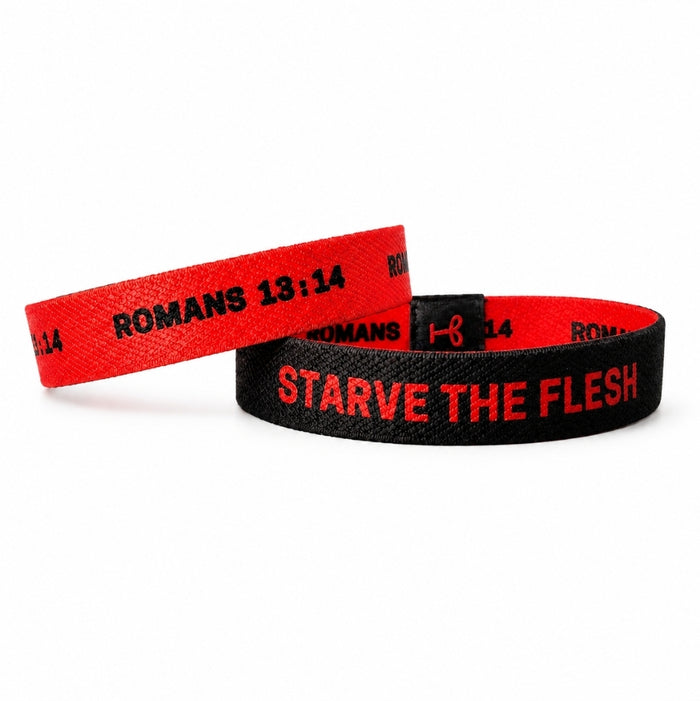 STARVE THE FLESH WRISTBAND