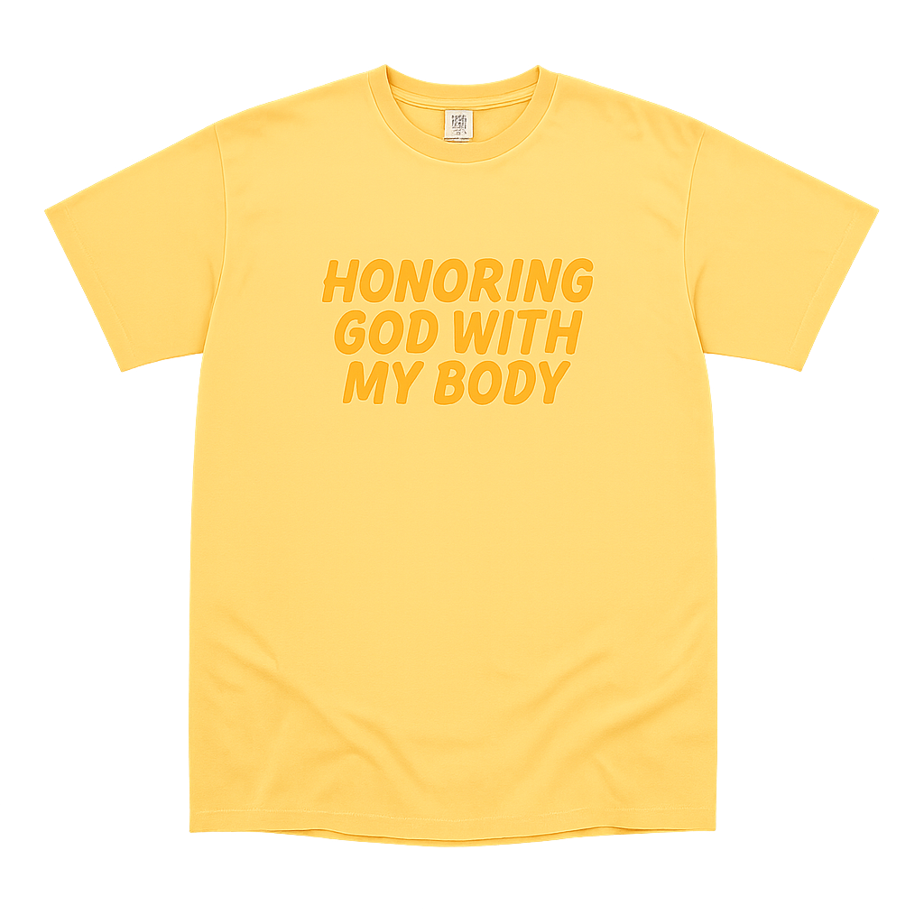 HONORING GOD Tee (puff print)