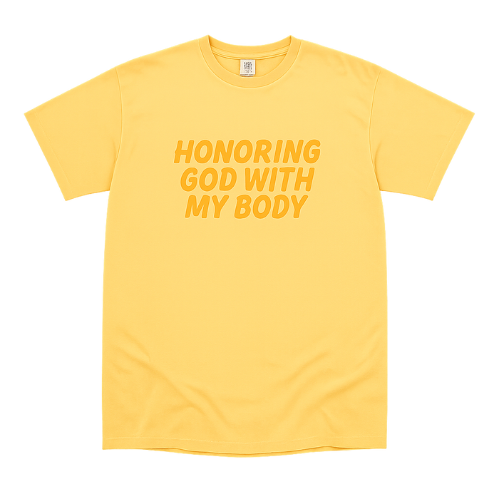 HONORING GOD Tee (puff print)
