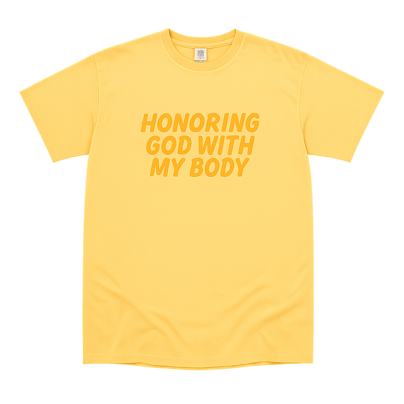HONORING GOD Tee (puff print)