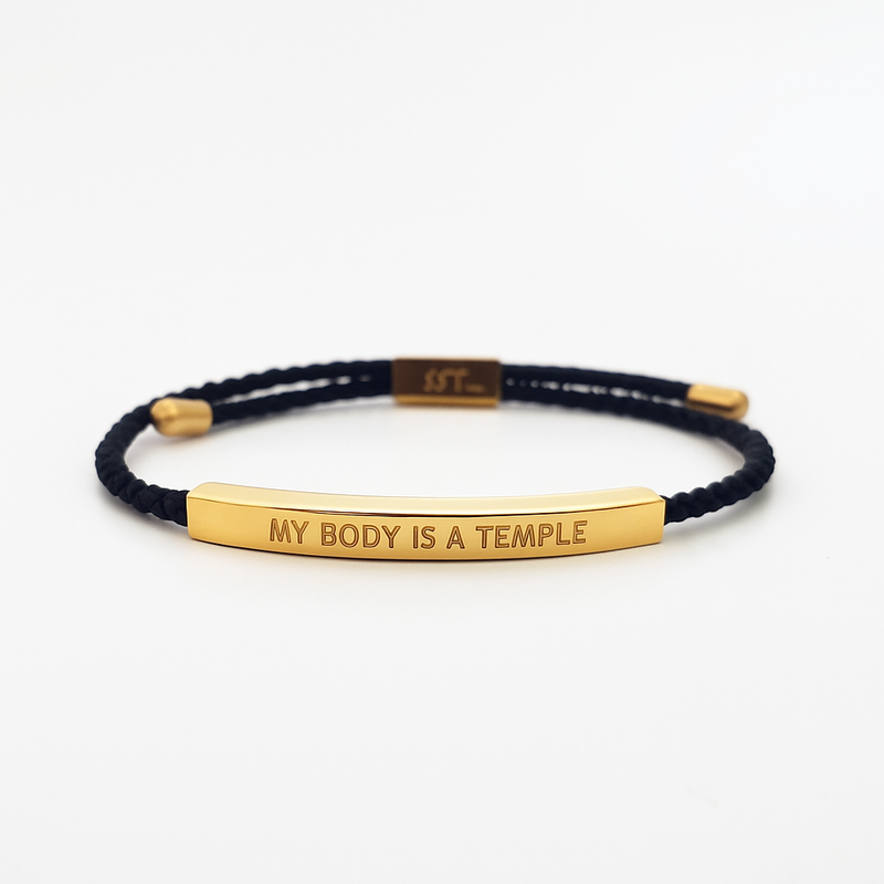 MY BODY IS A TEMPLE BRACELET
