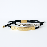 MY BODY IS A TEMPLE BRACELET